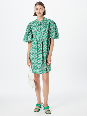VILA Платье-рубашка 'FURA' в Зеленый