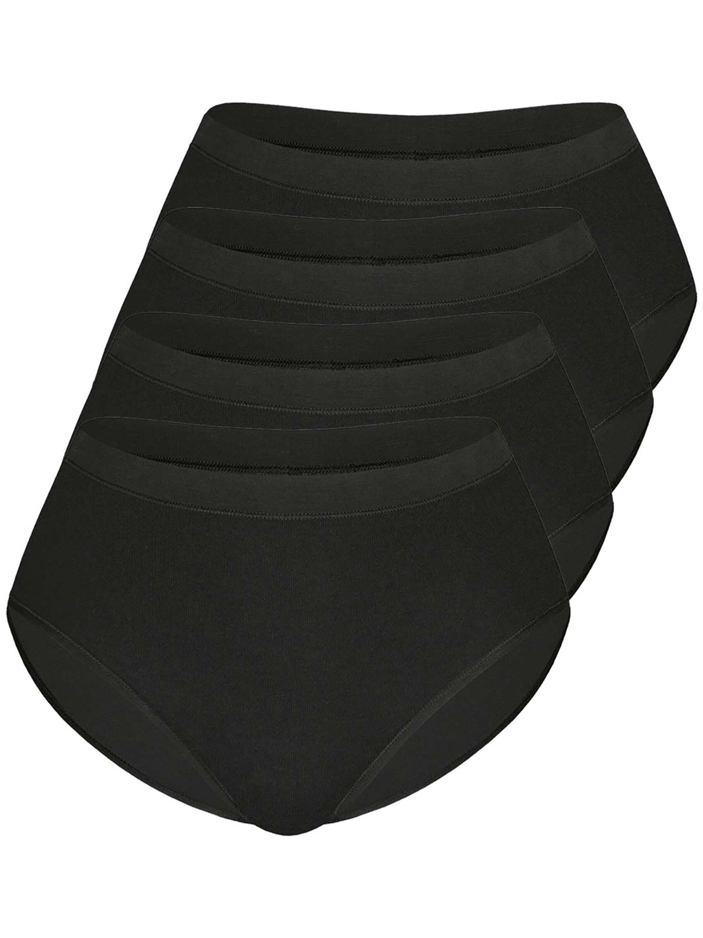 sassa Slip 'LOVELY SKIN'‌‌‌‌‌‌‌‌‌ in Schwarz: Vorderseite