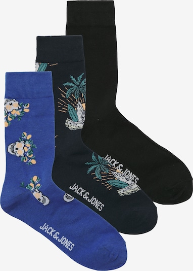 JACK & JONES Sukat värissä sininen / laivastonsininen / musta, Tuotenäkymä