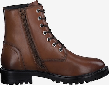 s.Oliver Lace-Up Ankle Boots in Brown