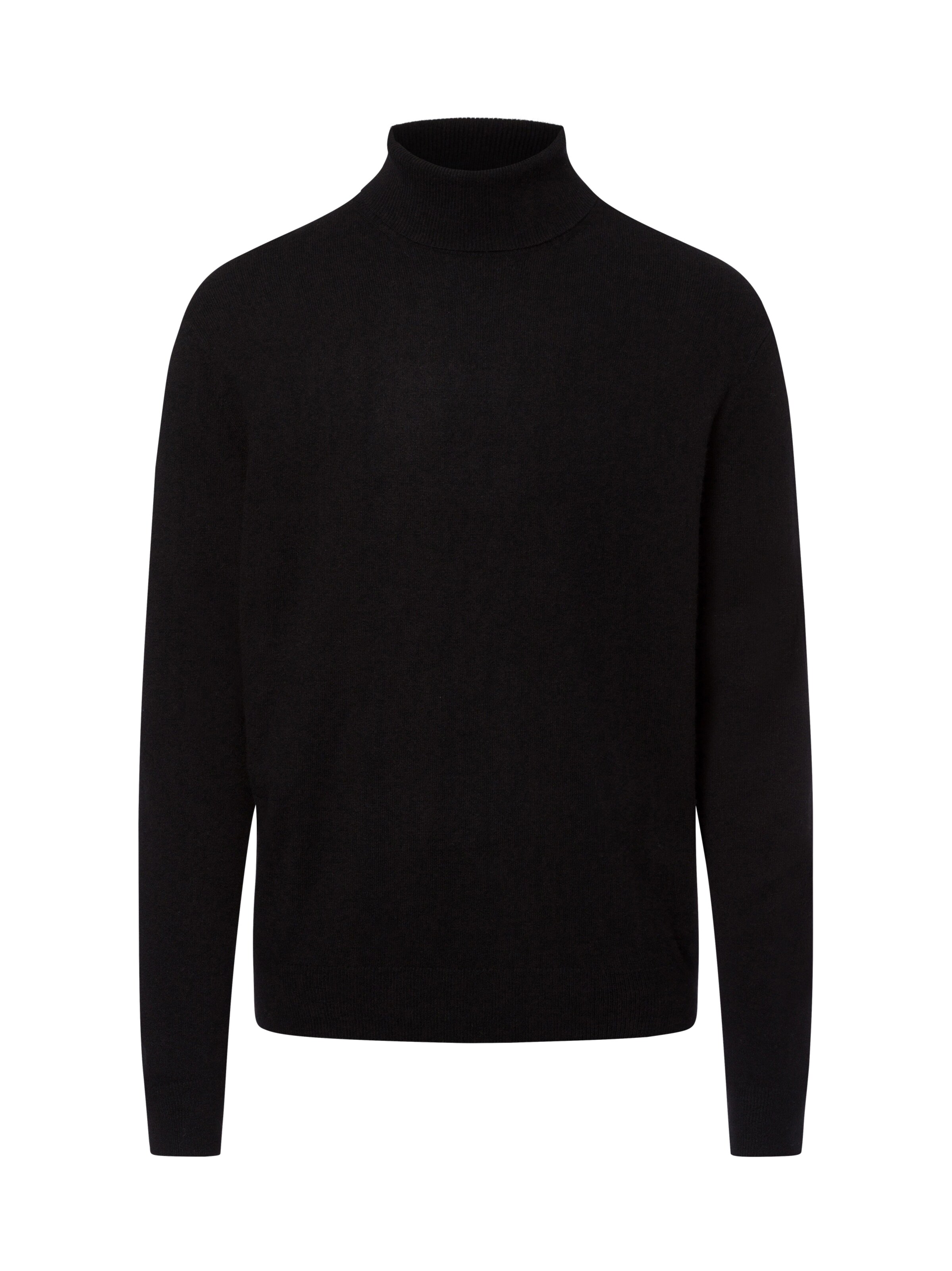 Andrew James Pullover in Schwarz: Vorderseite