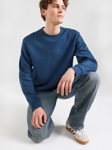 JACK & JONES Sweatshirt 'JCOPOINT' in Blue: front