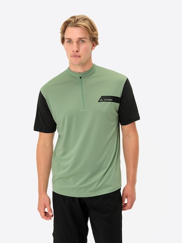 VAUDE Functioneel shirt 'Ledro' in Groen: voorkant