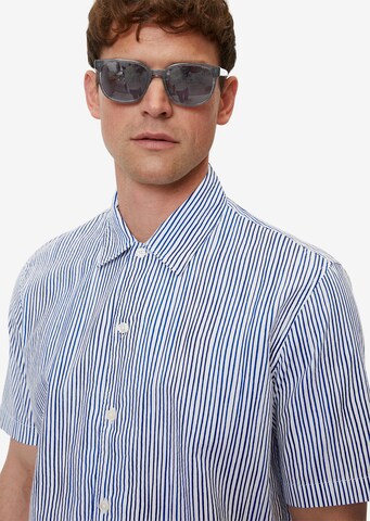 Marc O'Polo Regular fit Button Up Shirt in Blue