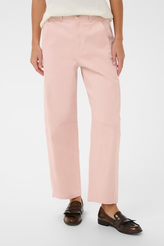 Loosefit Jean 'PaudeSZ' SAINT TROPEZ en rose : devant