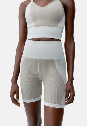 Born Living Yoga Skinny Leggings 'Malia' in Beige: front