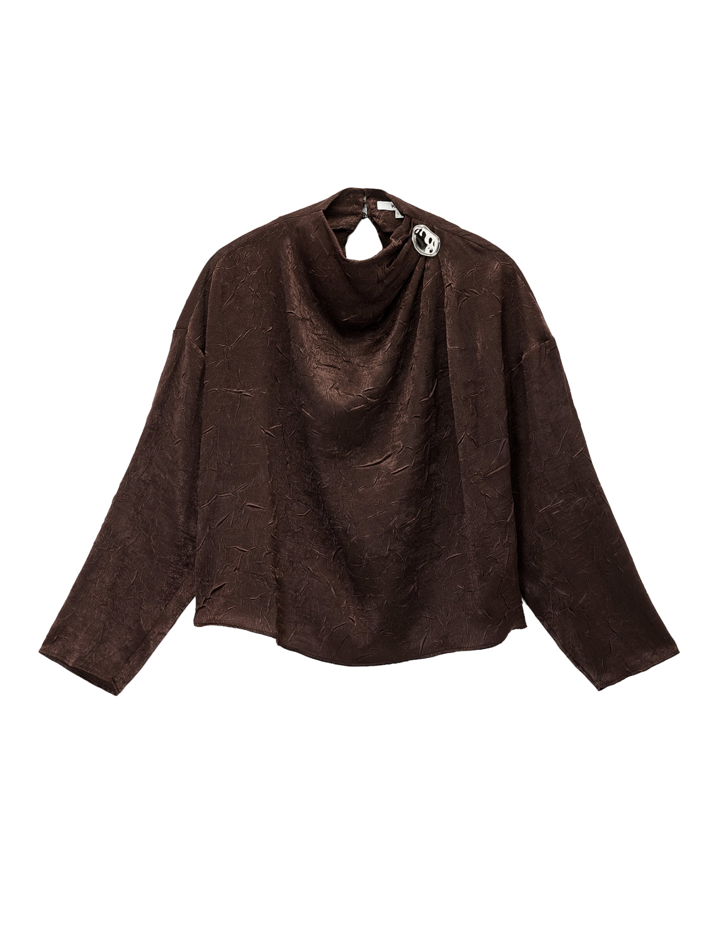Koton Blouse in Bruin: voorkant