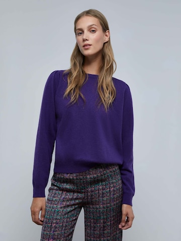 Scalpers Sweater 'Joy R' in Purple: front