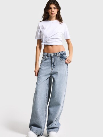 IT'S BASIC Baggy Jeans 'Baggy Mid Rise Jeans' in Blauw