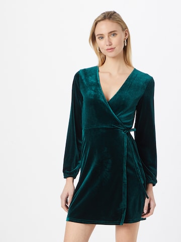 JDY Cocktail dress 'VELVY' in Green: front