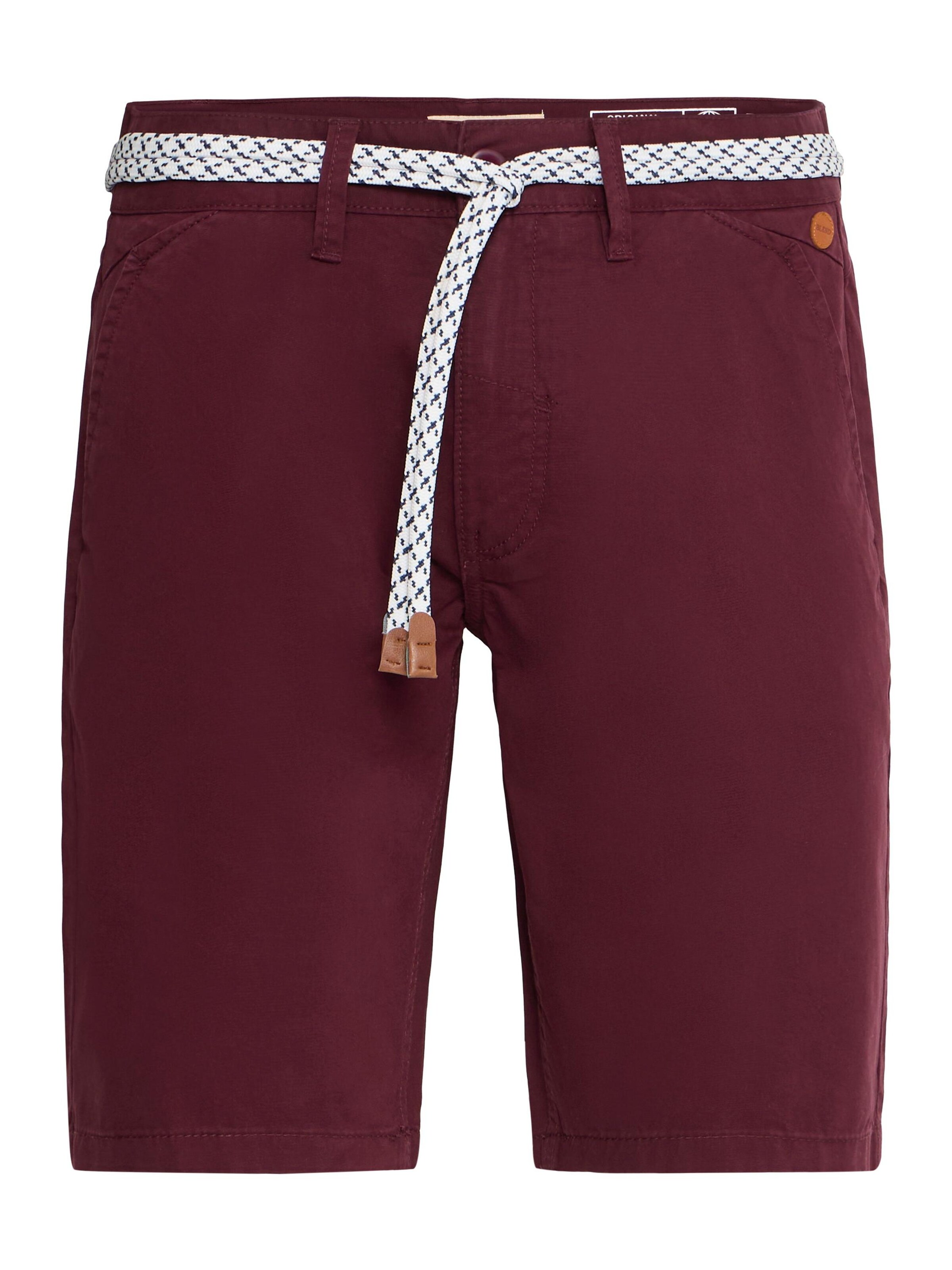 BLEND Broek 'Ragna' in Rood: voorkant