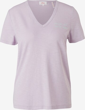 s.Oliver Shirt in Purple: front