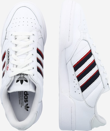 ADIDAS ORIGINALS Låg sneaker 'Continental 80 Stripes' i vit
