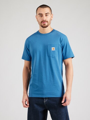 Maglietta di Carhartt WIP in blu: frontale