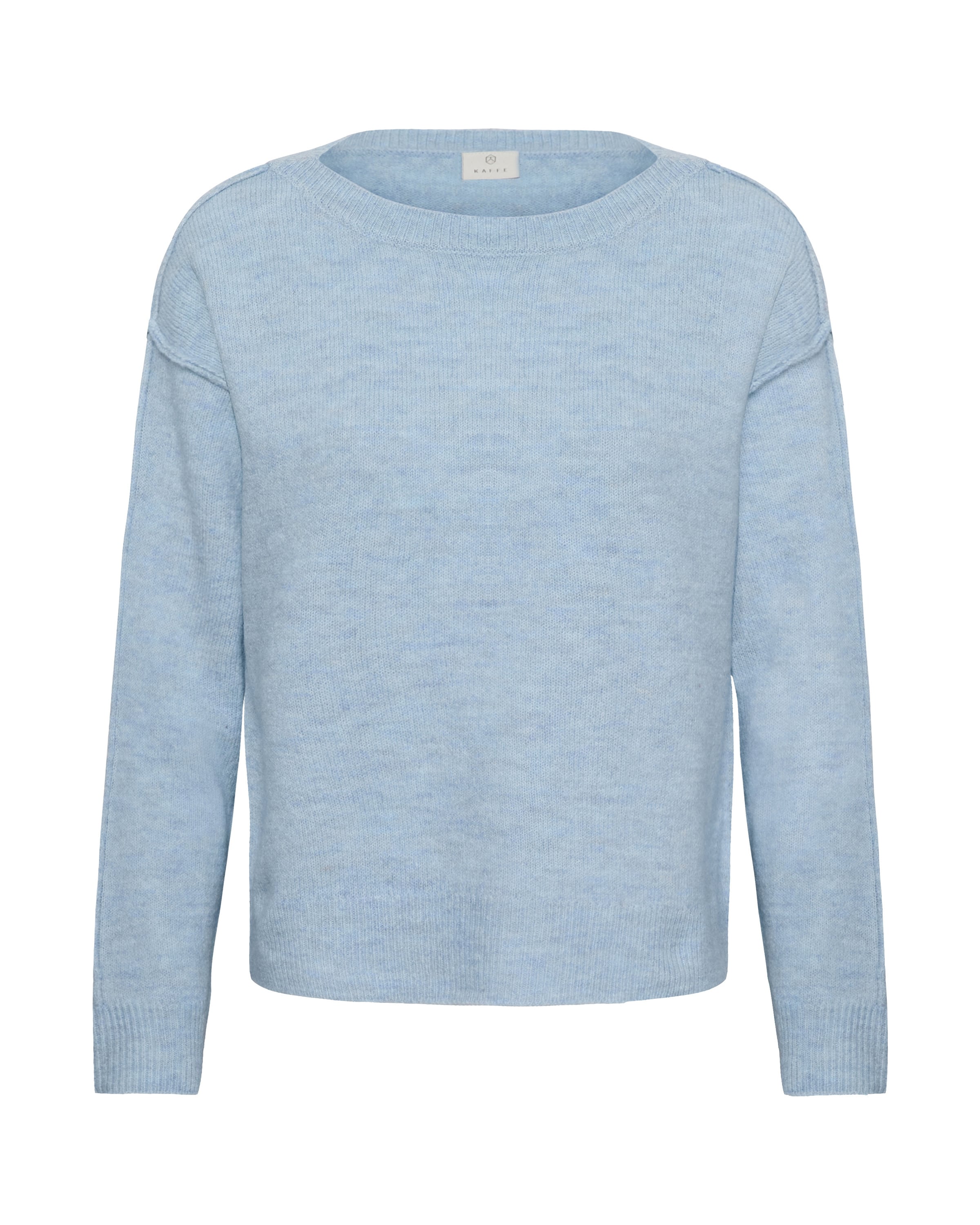 Kaffe Trui 'Iris' in Blauw: voorkant