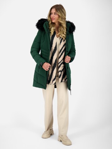 Alife and Kickin Winter coat 'Amalia' in Green