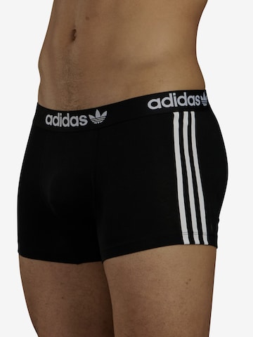 ADIDAS ORIGINALS Boxer shorts ' Comfort Flex Cotton 3 Stripes ' in Black