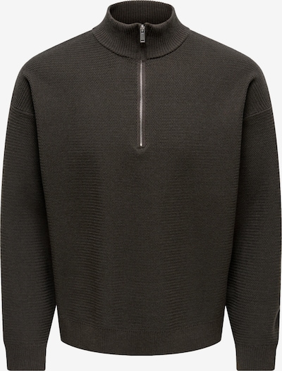 Pullover 'Carter' in XXXL Only & Sons di colore antracite, Visualizzazione prodotti