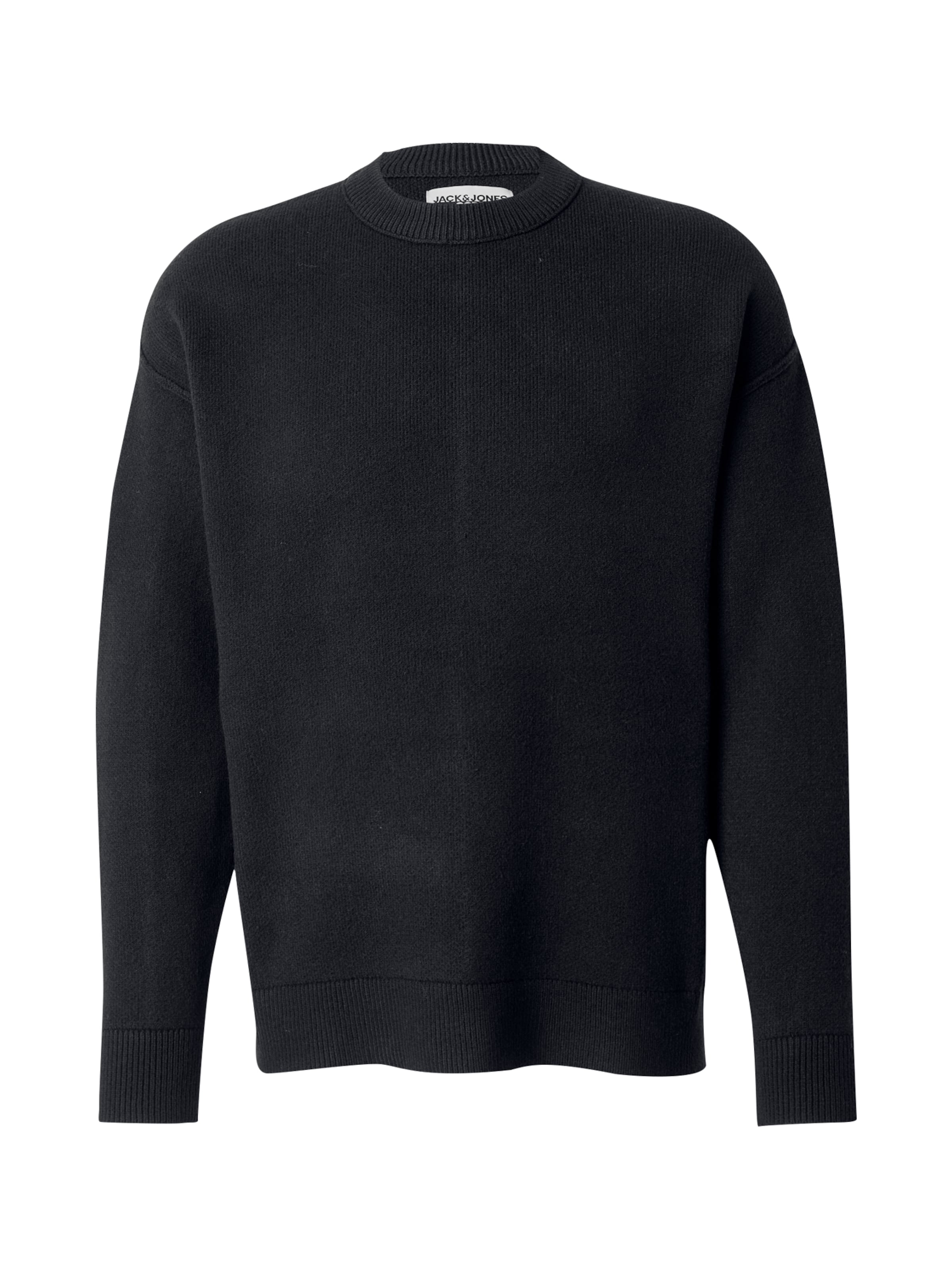Pull-over 'JCOMAX' JACK & JONES en noir : devant