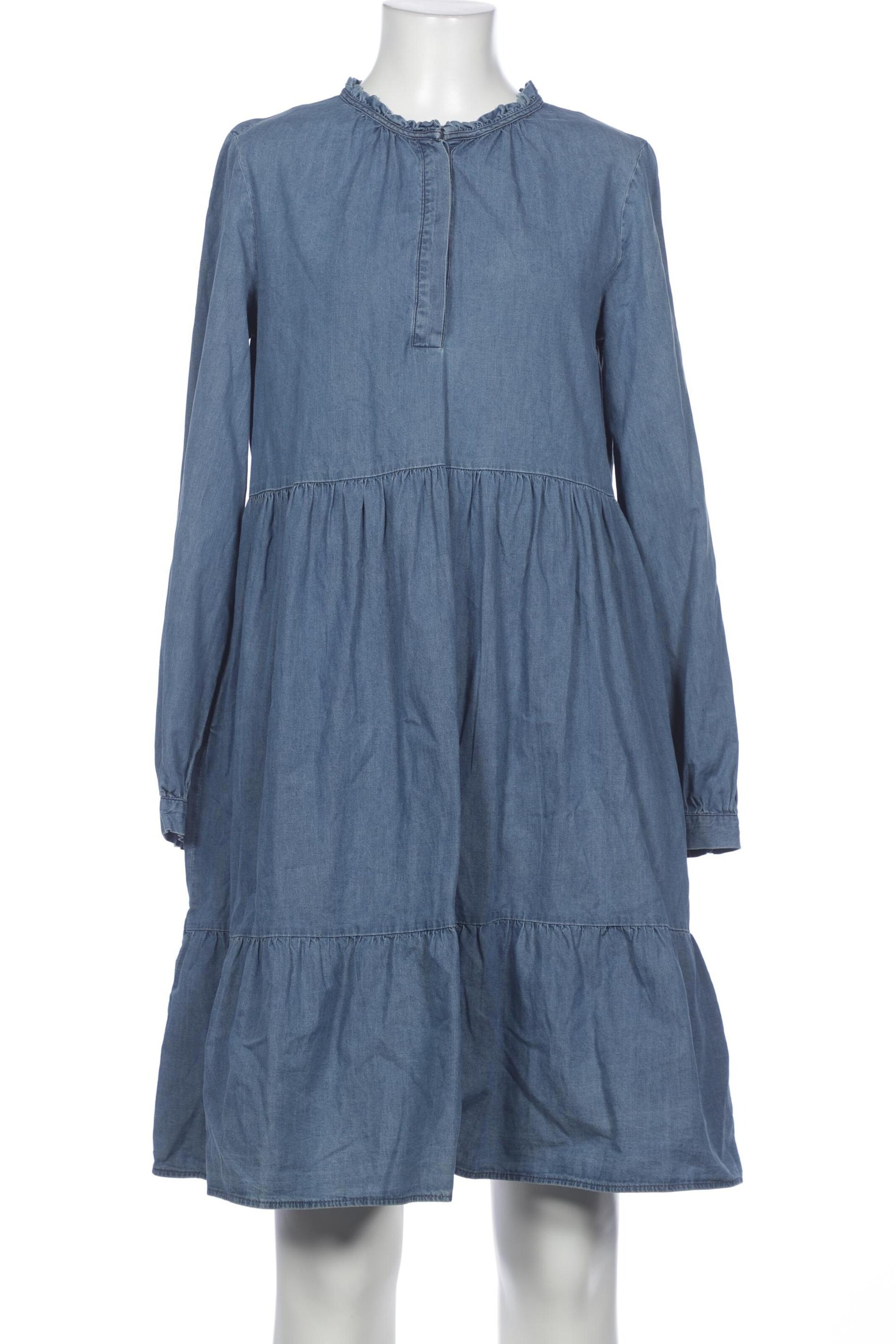 0039 Italy Kleid XS in Blau: Vorderseite