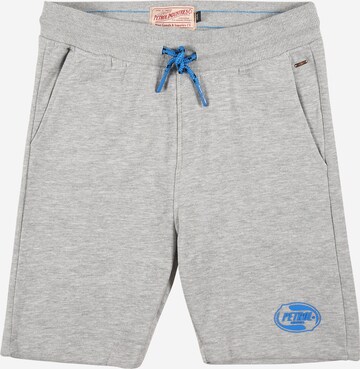 Petrol Industries Regular Trousers in Grey: front