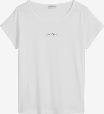 balts Marc O'Polo T-Krekls: no priekšpuses