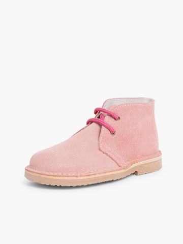 Pisamonas - Botas en rosa: frente
