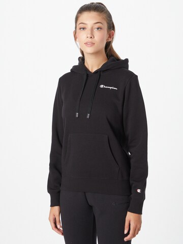 Sweat de sport Champion Authentic Athletic Apparel en noir : devant