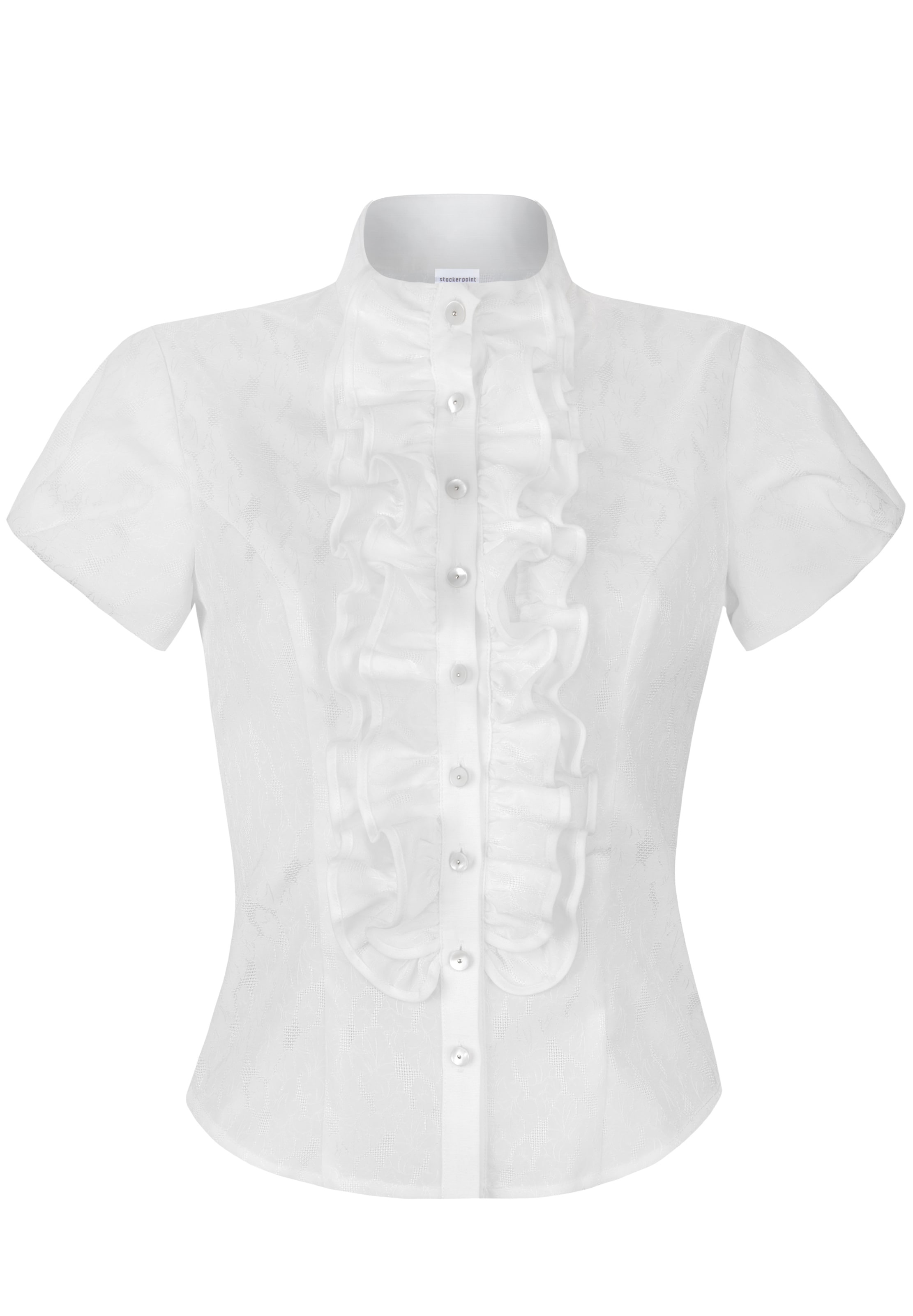 STOCKERPOINT Trachtenbluse 'Melly' in Beige: Vorderseite