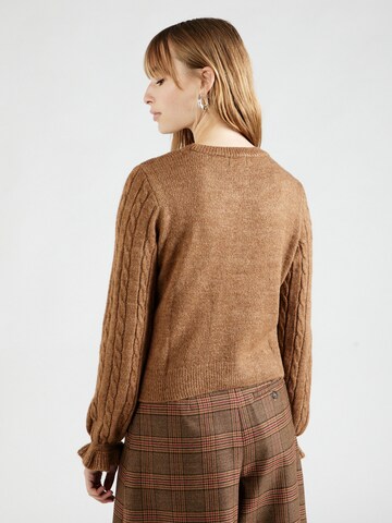 ONLY Sweater 'ONLTia' in Brown