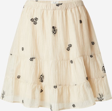 OBJECT - Falda 'ALFRA' en beige: frente