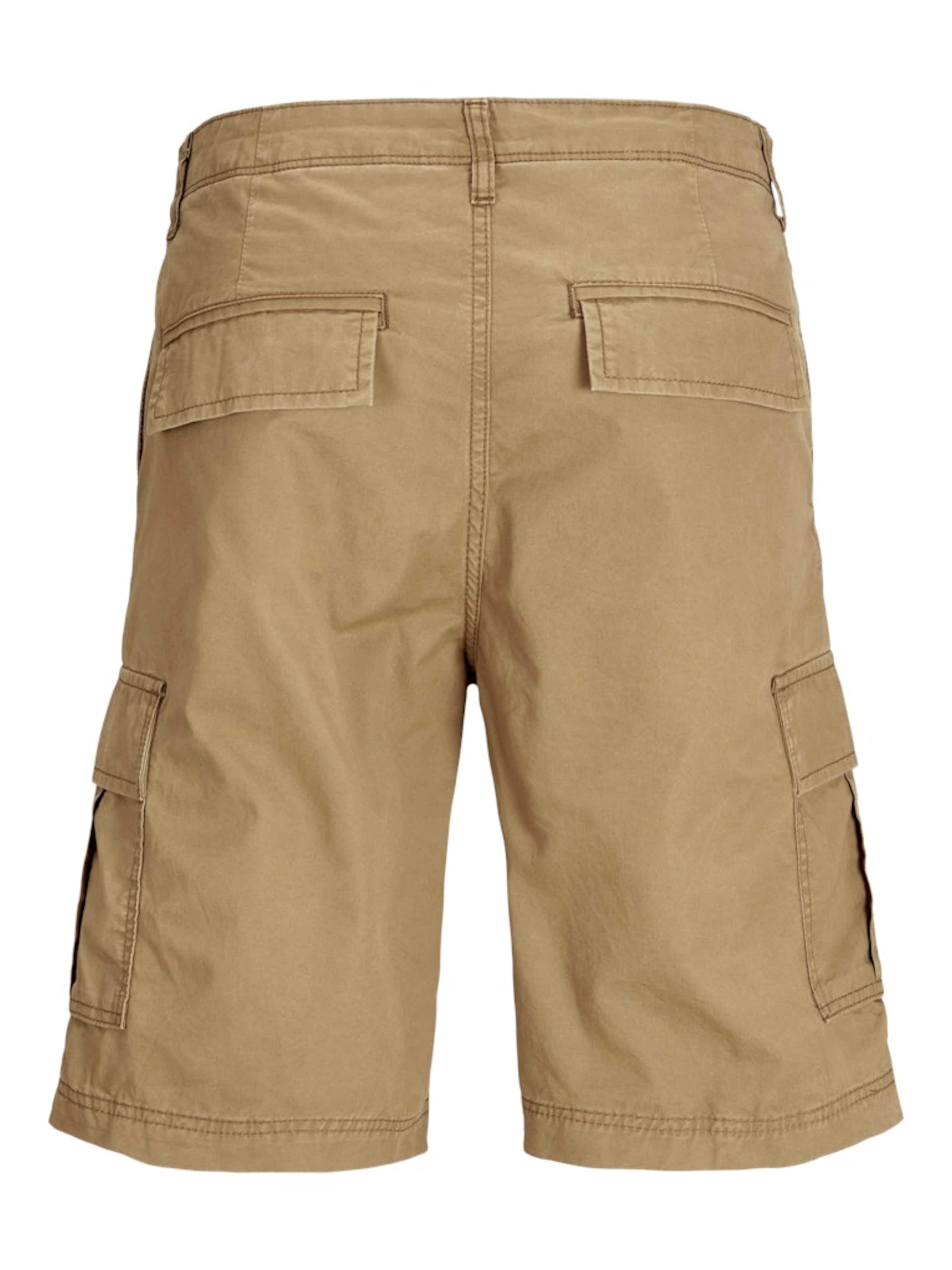 JACK & JONES - Loosefit Pantalón cargo 'JPSTCOLE MATEO' en beige