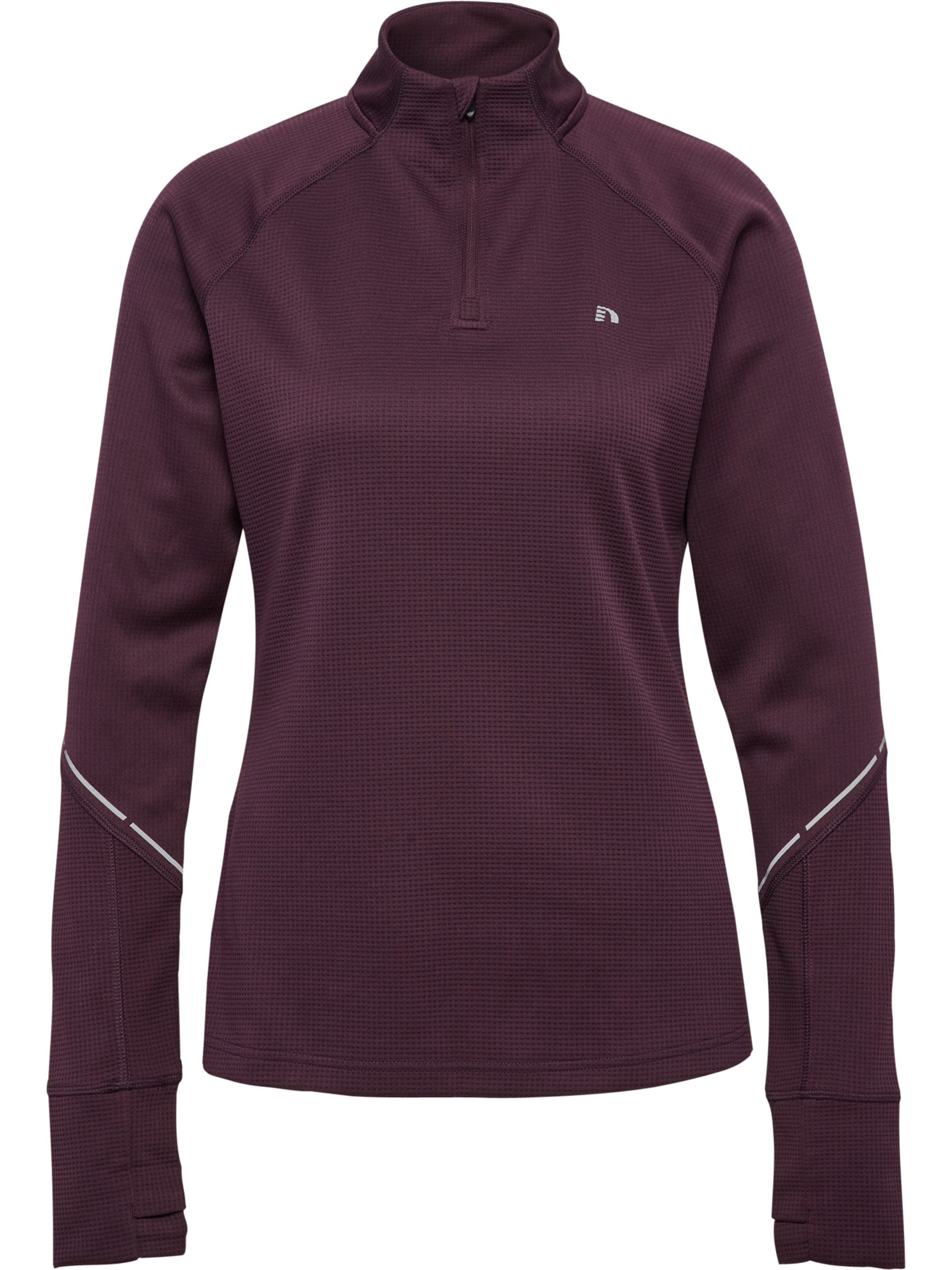 Newline Sportief sweatshirt 'Power' in Lila: voorkant