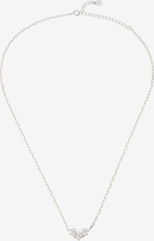 LOV AND LAV Necklace 'MIA' in Silver: front