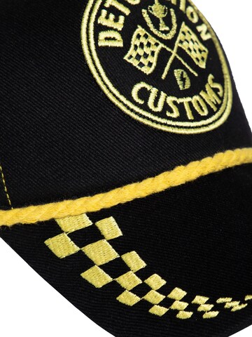 King Kerosin Cap 'Detonation Customs' in Black