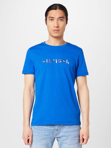 TOMMY HILFIGER T-Shirt in Blau: predná strana