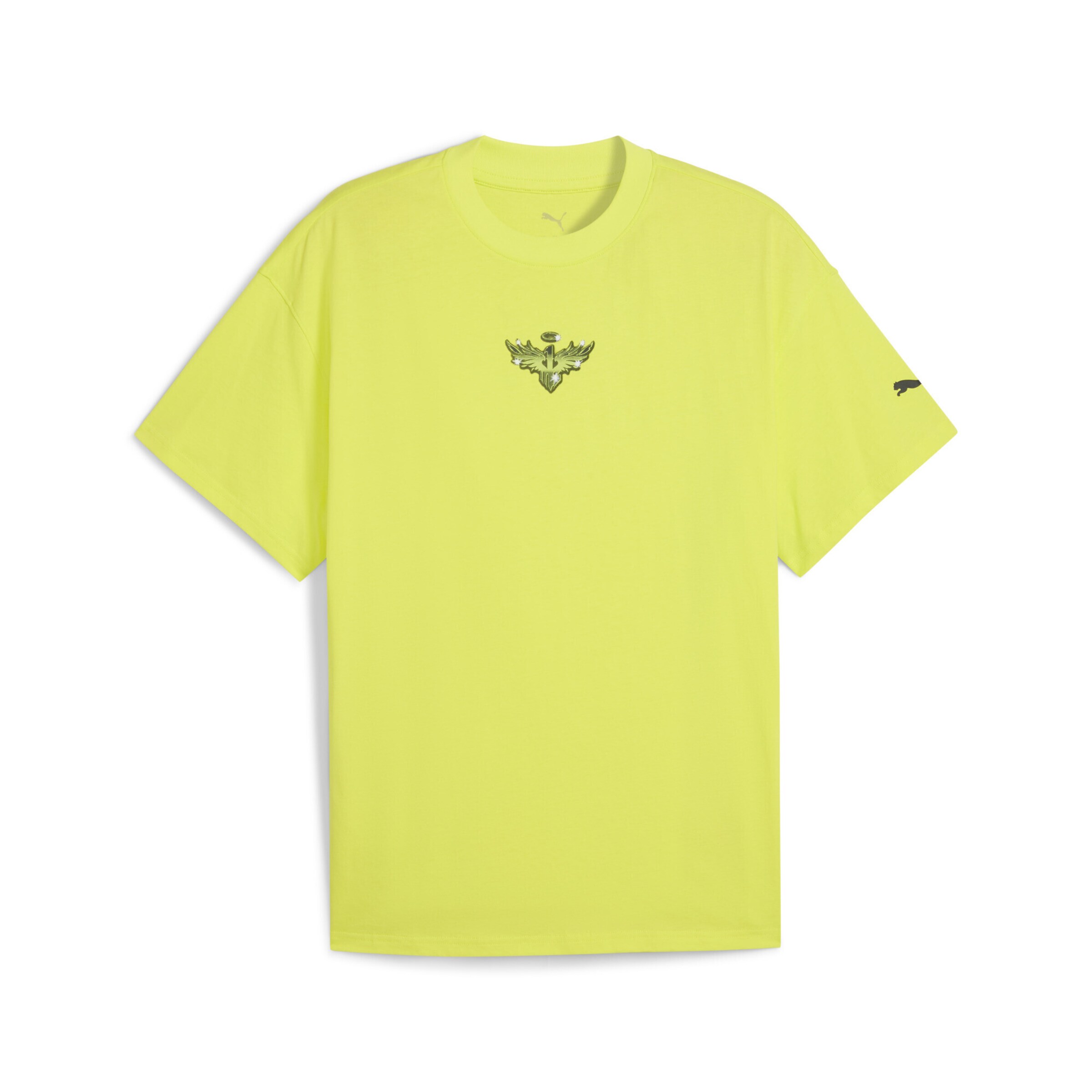 PUMA Functioneel shirt 'Melo Alwayz On 1' in Geel: voorkant