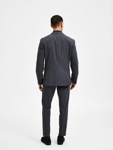 Slim fit Giacca da completo 'Josh' di SELECTED HOMME in grigio