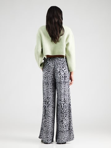 Wide Leg Pantalon COMMA en noir