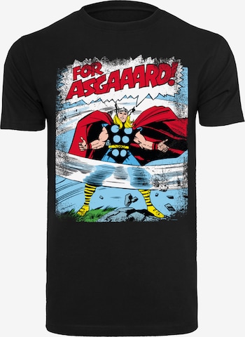 F4NT4STIC Shirt 'Marvel Thor Asgard' in Schwarz: Vorderseite