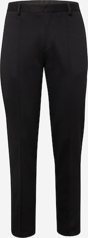 BURTON MENSWEAR LONDON Tapered Broek in Zwart: voorkant