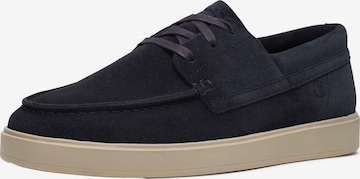 Chaussure basse CLARKS en bleu : devant
