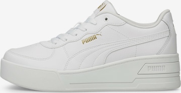 PUMA - Zapatillas deportivas bajas 'Skye Wedge' en blanco: frente