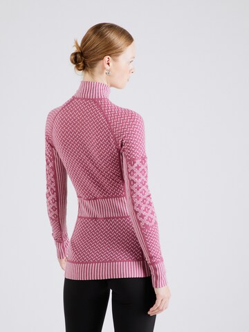 KariTraa Sportief sweatshirt 'SMEKKER' in Roze