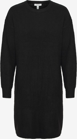 b.young Gebreide jurk 'Onema' in Zwart: voorkant