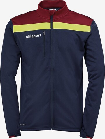 UHLSPORT Training Jacket in Blue: front