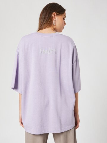 Smiles - Camiseta 'Lino' en lila