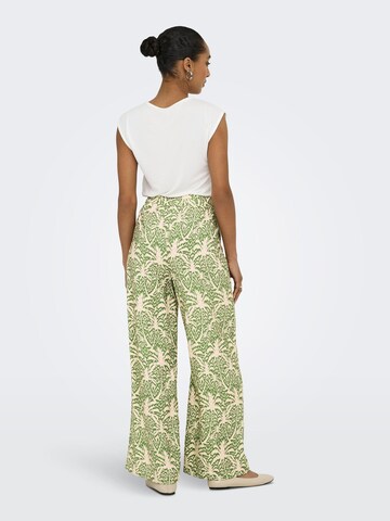 JDY - Pierna ancha Pantalón 'JDYTroya' en verde