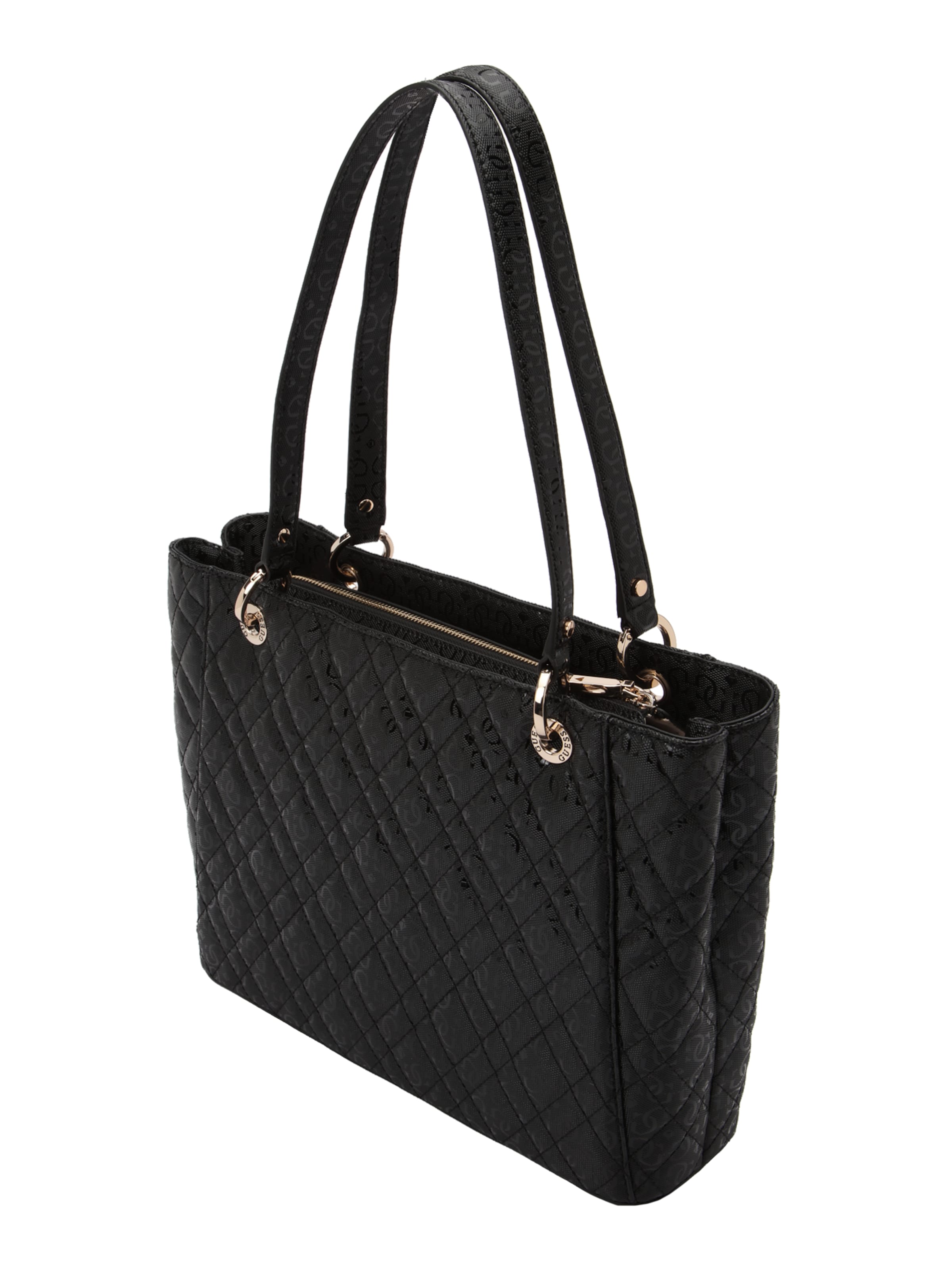 GUESS Nákupní taška 'ISEMAY NOEL' – černá