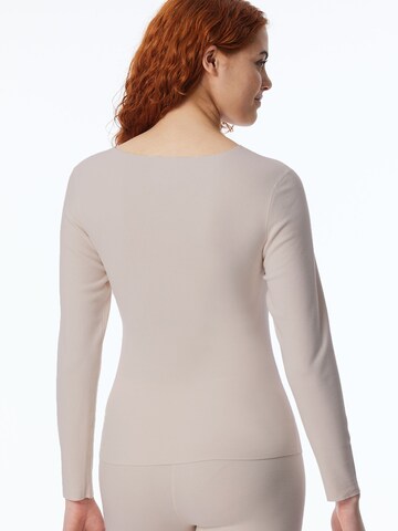 SCHIESSER - Camiseta térmica ' Invisible Soft Warming ' en beige